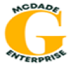 Yellow G logo with McDade Enterprise text